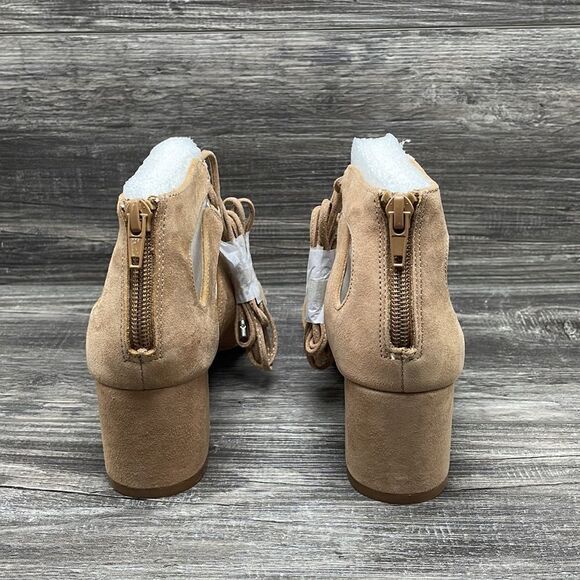 Steve Madden Womens Indea Dress Sandal - Camel Suede - Picture 5 of 7